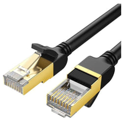 Ugreen - Câble réseau patch cordon lan RJ45 Cat 7 stp 10Gbps 2m noir