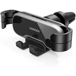 UGREEN Support Téléphone Voiture Gravité Ventilation avec Rotation 360 Degrés Noir