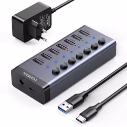 Code produit : 1020136 Un distributeur haut de gamme de la célèbre marque Ugreen vous permettra de recharger efficacement jus ...