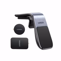 Ugreen 80712B, Mobile/smartphone, Support passif, Voiture, Aluminium, Noir
