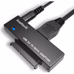 Adaptateur USB 3.0 vers SATA pour disque dur 2.5/3.5 INATECK - Convertisseur avec alimentation externe