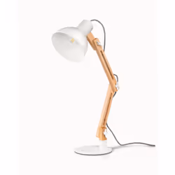 TOMONS DL1001EU, Laiton, Blanc, Bois, Bois, Universel, E27, 1 ampoule(s), 4 W