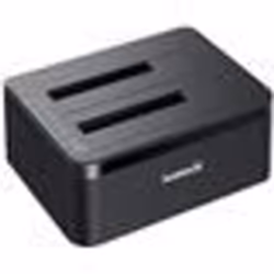 Inateck Dock Disque durs USB 3.0 pour SATA de 25/35 SSD/HDD Compatible UASP Clonage hors ligne 2 Baies Station daccueil