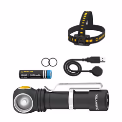 Lampe frontale Warm + led light - ARMYEK F06901C La Wizard C2 WR ARMYTEK F06901C est une lampe frontale haut de gamme, allian ...