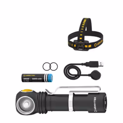Lampe frontale Warm + led light - ARMYEK F06901C La Wizard C2 WR ARMYTEK F06901C est une lampe frontale haut de gamme, allian ...