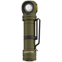 ArmyTek Wizard C2 Pro Max Olive White LED Lampe de poche avec clip ceinture avec étui à batterie 4000 lm 149 g