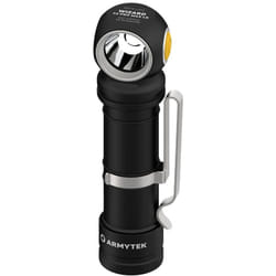 ArmyTek Wizard C2 Pro Max LR Warm LED Lampe de poche avec clip ceinture, avec étui à batterie 3870 lm 151 g