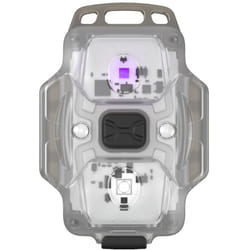 ArmyTek Crystal WUV Grey LED Lampe de poche avec dragonne, avec interface USB à batterie 150 lm 34 g