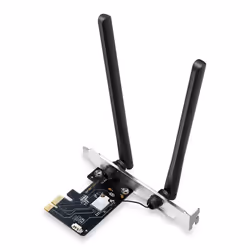 Mercusys MA86XE, Interne, Avec fil &sans fil, PCI Express, WLAN / Bluetooth, 5400 Mbit/s, Noir