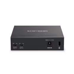 Mercusys MS105GP commutateur réseau Gigabit Ethernet (10/100/1000) Connexion Ethernet, supportant l'alimentation via ce port (PoE) Noir