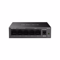 Mercusys MS105GS, Non-géré, Gigabit Ethernet (10/100/1000), Full duplex, Montage mural