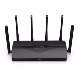 Mercusys MR47BE, Wi-Fi 7 (802.11be), Tri-bande (2,4 GHz / 5 GHz / 6 GHz), Ethernet/LAN, Noir, Routeur