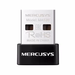 Mercusys MA530, USB Type-A, Bluetooth, Mâle, Noir, Métallique, PC / Notebook / Tablet, Windows 10, Windows 11, Windows 7, Win ...