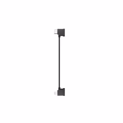 DJI CP.MA.00000224.01, Lightning, USB C, Mâle, Mâle, Noir, Courbe