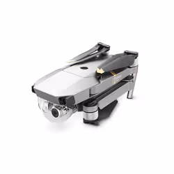 DJI Mavic Pro Platinum, 12,71 MP, 4096 x 2160 pixels, 17 m/s, 7000 m, 3830 mAh, Noir, Argent, Acier inoxydable
