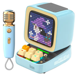 Divoom Ditoo-Mic Mini Enceinte portable mono Bleu 15 W