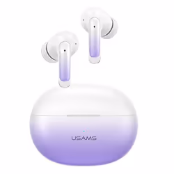 Écouteurs sans fil - Usams - US-XD19 - Bluetooth 5.3 - ENC - Violet dégradé