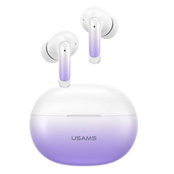 Écouteurs sans fil - Usams - US-XD19 - Bluetooth 5.3 - ENC - Violet dégradé