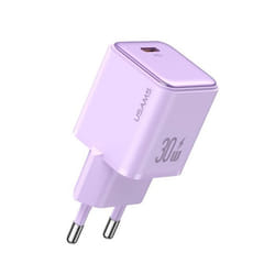 Chargeur mural - Usams - US-CC186 - USB-C PD30W - 3A - Violet