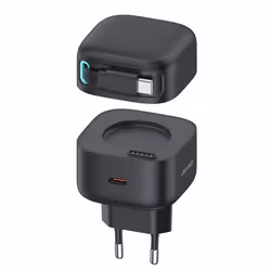 Chargeur USB-C - Usams - US-CC202 - 35W - Câble rétractable - Charge rapide