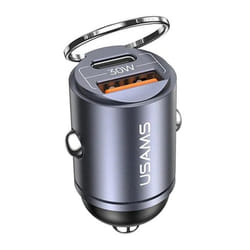 Chargeur USB - Usams - C38 - Type-C - Charge rapide - 30 W pour voiture