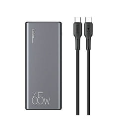 Usams Powerbank Portable Pour Téléphone Ordinateur Portable Tablette Usb Pd Qc3 0 65W Noir