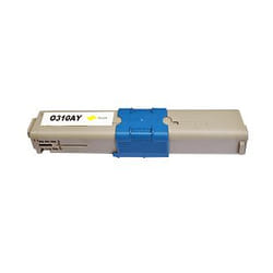 Inkea OKI 44469804 Cartouche de toner 1 pièce(s) Jaune