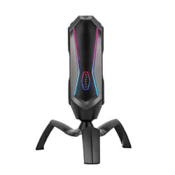 Vertux Marshal Microphone de jeu cardioïde HD RGB Commandes intelligentes Rotation 360 PC/PS5/Xbox