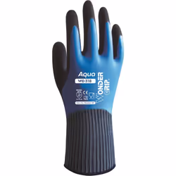Wonder Grip WG-318, Gants d'atelier, Bleu, L, SML, Adulte, Adulte