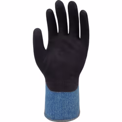 Wonder Grip WG-780, Gants d'atelier, Noir, Bleu, XL, SML, Adulte, Adulte