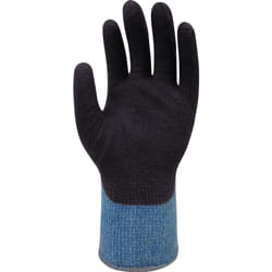Wonder Grip WG-780 Gants d'atelier Noir, Bleu Acrylique, Mousse de nitrile, Spandex 2 pièce(s)