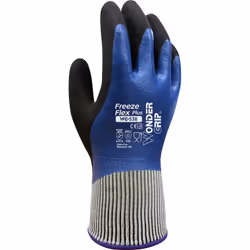 Wonder Grip WG-538, Gants d'atelier, Noir, Bleu, XXL, SML, Adulte, Adulte