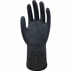Wonder Grip WG-640 Gants d'atelier Noir Fibre, Mousse de nitrile, Nylon 2 pièce(s)