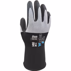 Wonder Grip WG-555, Gants d'atelier, M, SML, Black, Adulte, Adulte