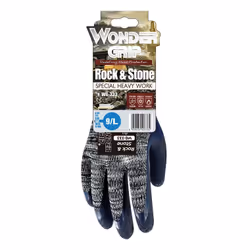 Wonder Grip WG-333 Gants d'atelier Gris Coton, Latex, Polyester 1 pièce(s)