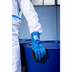 Wonder Grip WG-758L Gants d'atelier Noir, Bleu Mousse de nitrile, Polyester, Spandex 12 pièce(s)