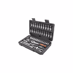 6In acciaio al cromo vanadio. Assortimento composto da: 21 inserti: taglio Mm. 4, 5,5 e 6,5, PZ 1, 2 e 3, T 10, 15, 20, 25, 3 ...