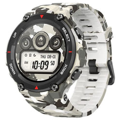 Amazfit T-Rex 48 mm Tactile Vert, Gris, Blanc GPS (satellite)