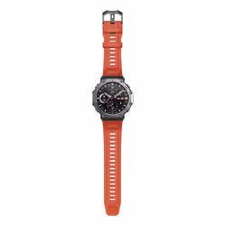 Amazfit T-Rex 3 Lava 1.5" AMOLED Numérique Noir, Acier inoxydable GPS - Vue supplémentaire 6