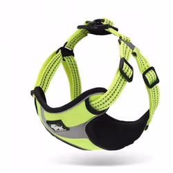 Harnais réglable Truelove Daily Plus pour chiot Taille : S Couleur : jaune fluo Modèle à enfiler conçu pour les petits chiens ...