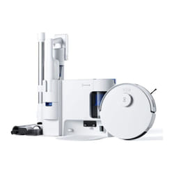 ECOVACS DEEBOT N20 COMBO - Aspirateur Robot + Balai avec Station - Double vidange automatique - Puissance 10 k Pa