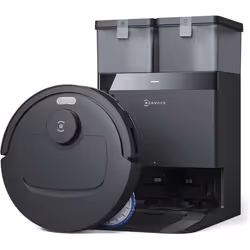 ECOVACS DEEBOT T30C OMNI Robot Aspirateur Laveur avec Station 20000Pa Lavage à leau chaude Serpillière OZMO TURBO 2.0