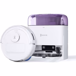 ECOVACS DEEBOT Mini Robot Aspirateur Laveur Aspiration 8 000 Pa ZeroTangle 2.0 TrueMapping 2.0 Violet