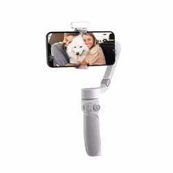 Zhiyun Tech SMOOTH Q4 COMBO Stabilisateur de caméra de smartphone Blanc, Gris