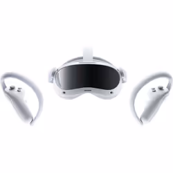 PICO 4, Casque de visualisation dédié, Blanc, Monochromatique, Plastique, 6,2 cm, 7,2 cm