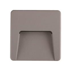 Applique murale carré LED 3W IP65 Dim. 120x120mm