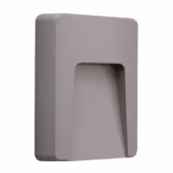 L'applique murale rectangle LED 3W IP65 Dim. 150x90mm offre un éclairage indirect et un indice de protection IP65. Elle sera  ...