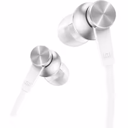 Xiaomi Mi In-Ear Headphones Basic, Avec fil, 20 - 20000 Hz, Appels/Musique, 14 g, Casque, Argent, Blanc