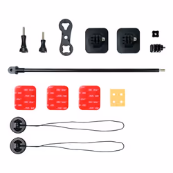 Insta360 Unicorn Helmet Mount, Sur objectif, Noir