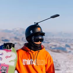Insta360 Unicorn Helmet Mount Sur objectif